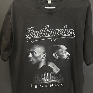 Nipsey Hustle & Kobe Bryant Los Angeles Legends XL T Shirt